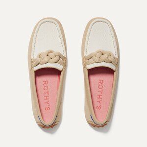 Rothy's The Braid Driver - Cappuccino Size 7.5